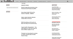 Desktop Screenshot of musicnewsroom.com